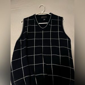 Vintage Striped Sweater Vest